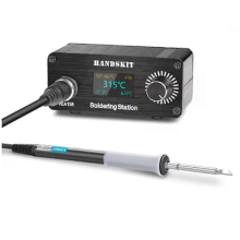 T12 Soldering Station OLED Digital Temp Adjust Repair Soldering Iron Equipment Portable Home ElectBlack A-S Edition 1212