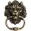 Antique Bronze Lion Door Handle Classical Lion Head Knocker 1
