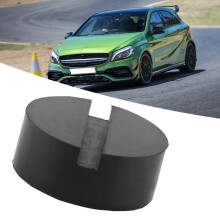 Black Groove Rubber Jack Pad 6cm for Automotive Panel Welding