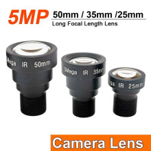Obiettivo per Telecamera CCTV HD 5MP M12 A Lunga Focale Obiettivo da 35 mm e 5 Megapixel per Telecamera di Sicurezza IP Analogica AHD