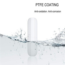 20 Pz 25 mm (1 Pollice) Agitatore Magnetico PTFE Mixer Agitatore, Colore Bianca, Barra di Laboratorio, Barra di Agitazione, 7 mm25 mm Barre di