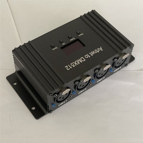 ArtNet DMX512 Ethernet Lighting Controller Interface 4 Universe 2048CH LONGYING 2