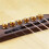 3 Set Acoustic Guitar String End Nut Bridge Saddle Abalone Pins Replacements Set (Brass Pins & Bone Saddle Nut) 4
