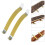 12Pcs Metal String Spreaders Guitar Luthier Tool pour Cleaning Fretboard Jaune 2