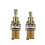 4St Gitarr Push/Push Potentiometer Kortskaft Push Push Potentiometer Elektrisk Gitarrpott A500K för Gitarrbasdelar 2