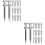 80St Multi-Functionele Metaal Schoenspikes Aerator Voor 7