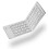 Ultra Slim Foldable Bluetooth Keyboard with Touchpad Rechargeable Wireless Keyboard for Android Windows iOS - Compatible with Multi Devices and Long 7
