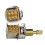 3St Gitarr Push/Push Potentiometer Kortskaft Push Push Potentiometer Elektrisk Gitarrpott A500K för Gitarrbasdelar 3