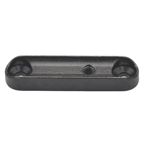 4X Sadel Headless Elgitarr Bridge Bakstycke med Skiftnyckel för Headless Elgitarr Svart 2