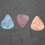 60Pcs Colorful Celluloid Thin Guitar Picks 0.46mm / 0.71mm Color Random 6