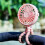 2X  Portable USB Rechargeable Silent  Fan 3 Speed Adjustable with Lighting Function for Car  Stroller 6