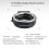 For  EF Lens to  -M Camera Series EF-EOSM2 0.71X Autofocus Speed Booster Adapter 3
