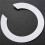 2 Pcs Soundhole Rosette Decal Sticker with Red Pattern for Acoustic Classical Guitar Parts Replacement 6
