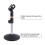 Professional Stage Microphone Pedestal Feet Stand Adjustable Desk Holder Speech Live Microphone Fixing Frame 4