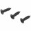 150Pcs Pickguard Screws 3MM for  Strat Style Guitar(Black) 7