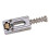12 St Metallgitarrbro Sadelboll Rullsträng Tremolo Bridge Sadlar för Elgitarrbytesdelar, Silver 3