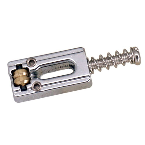 12 St Metallgitarrbro Sadelboll Rullsträng Tremolo Bridge Sadlar för Elgitarrbytesdelar, Silver 2