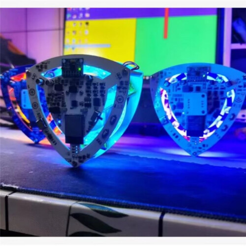 Self Balancing Lelot Triangle Model Luminescent Ornament Angular Momentum Conservation Scientific Experimental Tool 1