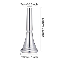 Il Kit di Bocchino per Corno Francese Include 3 Pezzo di Bocca per Corno Francese per Adulti, Bambini E Principianti Strumento Musicale-B