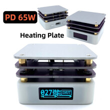 PD 65W Hot Plate Preheater OLED Display PCB Board Soldering Heating Plate Rework Station Preheating Repair Tools