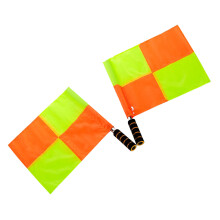 2Pièces Drapeaux Mains Robustes Couleurs Pour Arbitres