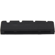 6X Black XL 4-Str Slot Bass Nut PT-1200-00