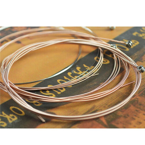 5X Alice A206SL Acoustic Guitar Strings String Set Coated Phosphor Bronze Anti-Rust 1St-6Th Guitar Strings 2