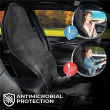 4X Machine Washable Towel Cover, Anti-Slip, Waterproof Sweat Proof Super Absorb Car, Truck, SUV Cover