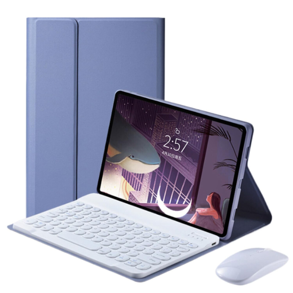 Xzamb Folio Keyboard Case Compatible With Lenovo Tab P11 Pro 2Nd Gen 11.2" (Tb-132Fu/Tb-138Fc), Detachable Wireless Keyboard 9482726243465