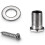 12 Pack Acoustic Guitar Guitar Pins Tuner  Knobs (6 Left + 6 Right) Silver 3