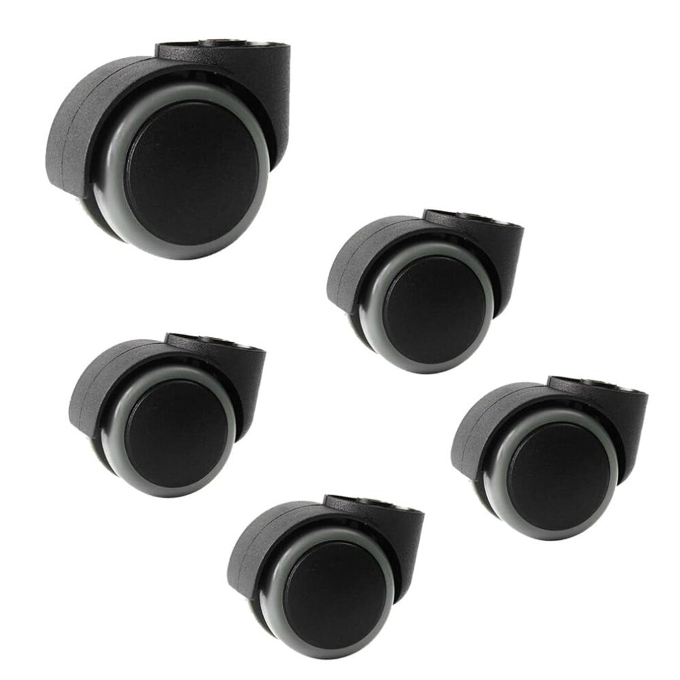 5Pcs Office Chair Casters 2Inch Stemless Castor Wheels Universal Replacement Caster 9482726241591