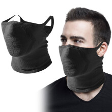 Motorgezichtsmasker, winddicht, UV-bestendig, ademend, ijszijde