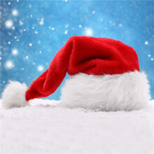 6X Chapeau de Père Noël Chapeau de Noël Costume de Jour de Noël Habiller en Peluche Chapeau de Noël épais Adulte