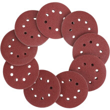 80-Pc 5" 8-Hole Hook & Loop Sanding Discs (60-400 Grit) for Random Orbital Sander – Not for Oscillating/Mouse Sanders