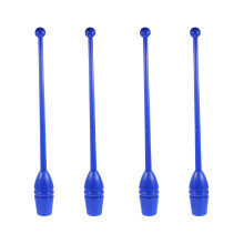 4Pcs Blue Resin Calisthenics Sticks Dance Supplies