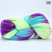 Dyed Acrylic Wool Yarn Four Strand DIY Woven Knitting Sweater Sock Scarf Colorful Crochet Yarn Sewing
