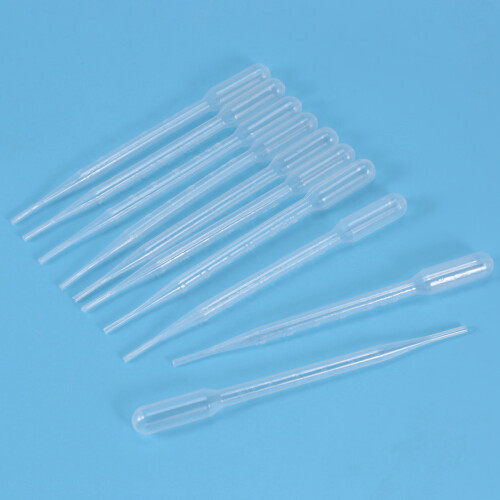 20Pcs 3ML Disposable Plastic Eye Dropper Set Transfer Graduated Pipettes 2