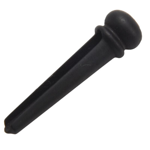 12 St Guitar Family Natural Ebony Folk Akustisk Gitarr Bridge Pins 2