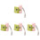 4Ensembles Organisateur Déchets ABS Rose Portable 1