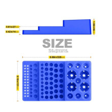 5X Multifunctional Centrifuge Tube Rack 0.2/0.5/1.5/2/5/10/15/50Ml Stepped Test Tube Laboratory Supplies
