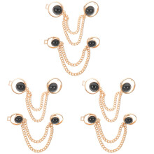 6Pcs Durable Zinc Alloy Jean Waist Tightener Clips Assorted for Pants