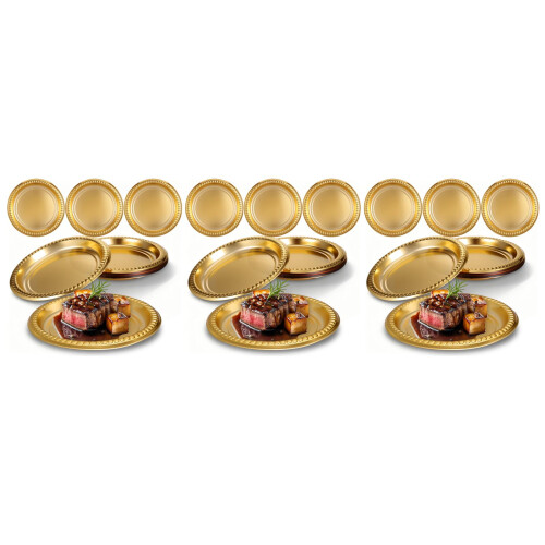 60Pièces Plateau Multi-Usages Pet Pour Buffet