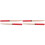 2Pairs Portable Red Wooden Drum Stick with Comfortable Rubber Handle 1