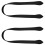 Raindrops Bag Strap Replacement Straps For Handbags Black 2pcs 1
