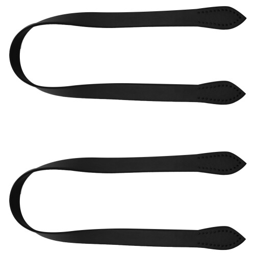 Raindrops Bag Strap Replacement Straps For Handbags Black 2pcs