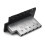 2st 52,5 mm Gitarr för STRATOCASTER Tremolo Bridge Set för  Strat Squier Elgitarrbyte, Silver 5