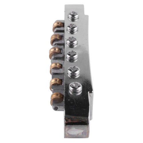 6X Silber Tune-O-Matic E-Roller SattelbrüCke Lp E-GitarrenbrüCke Made im Korea