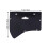 Cuir Noir Pour Hache Protection Tête Accroche 10