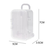 5X Caja de Caramelo Maleta de Viaje con Ruedas Equipaje Caja de Caramelo de Boda Creatiivo de Personalidad Juguete Caja de Caramelo Caja