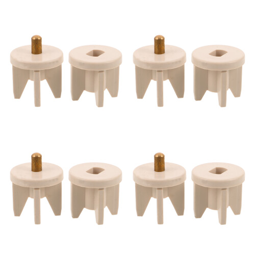 8Paires Bouchons Beige En Pour Stores Usage Animal 1